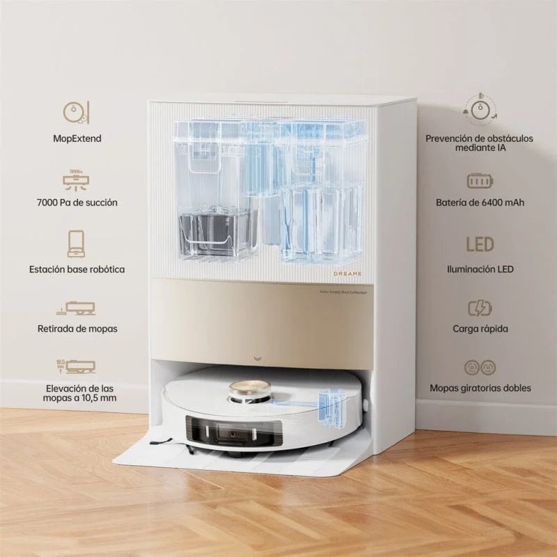 Dreame L20 Ultra Complete Robot Aspirador con Base de Autovaciado