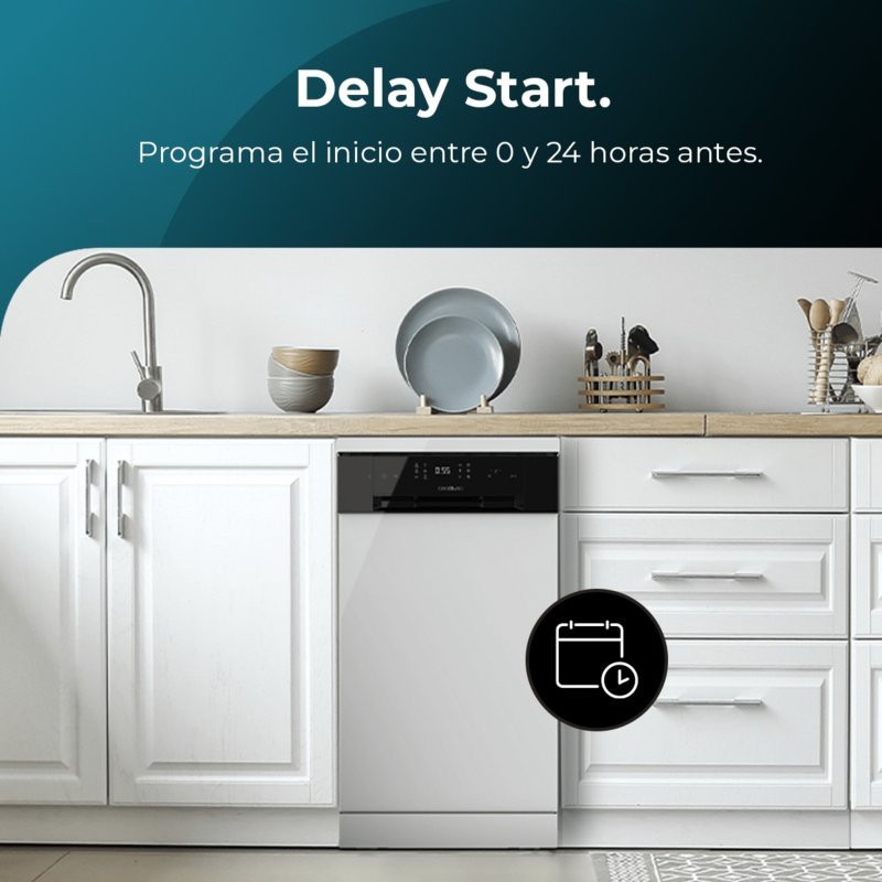 Cecotec Bolero Aguazero 4201 E Lavavajillas Capacidad 11 Cubiertos E Blanco