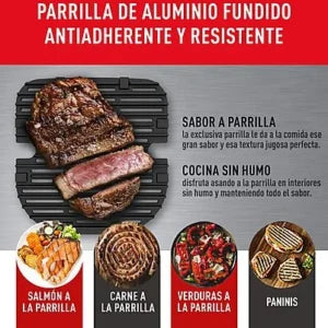 Freidora de aire – Moulinex Easy Fry & Grill XXL EZ801D, 6.5 L, Con Separador,