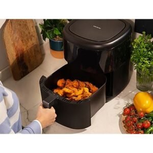 Freidora de aire – Cecotec Cecofry Bombastik 6000, 1700 W, 6 L, 80-200 ºC, 12 modos