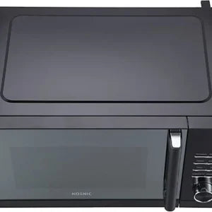 Microondas con grill – Koenic KMWG 2322 DB, 900 W, 5 potencias, 8 programas automáticos, 23 l, Negro