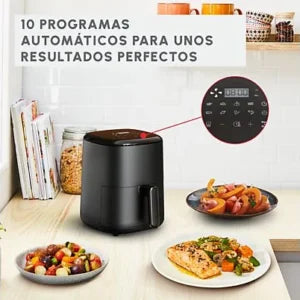 Freidora de aire – Moulinex Easy Fry Compact EZ1458, 1300 W, 3 L, 200 °C
