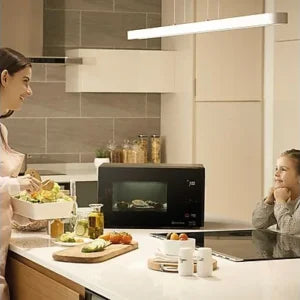 Microondas con grill – LG MH6535GIB, 1000W, 5 niveles, Display LED, 25 l, Negro