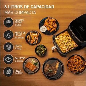 Freidora de aire – Cosori Turbo Blaze Chef Edition, 1725 W, 6 l, Hasta 230 °C