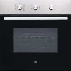 Horno – OK. OBO 311-1 A, Multifunción, Esmalte fácil de limpiar, 70 l , 63 cm, 9 programas + ECO, Inox