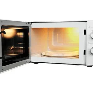 Microondas – Beko MOC20100WFB, 700W, 5 Niveles de Potencia, 20 l, Blanco