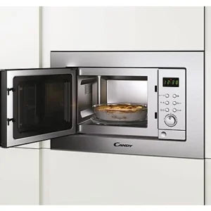 Microondas con grill integrable – Candy CMGI201EX, 800 W, 8 Niveles