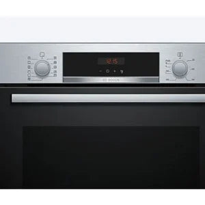 Horno – Bosch HBA574ES3, Multifunción, Pirolítico, 71 l, 59.4 cm, HotAir 3D,