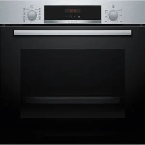 Horno – Bosch HBA574ES3, Multifunción, Pirolítico, 71 l, 59.4 cm, HotAir 3D,