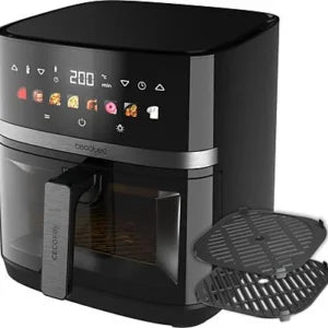 Freidora de aire – Cecotec Cecofry&Grill Duoheat 8000, Doble resistencia, 8 L