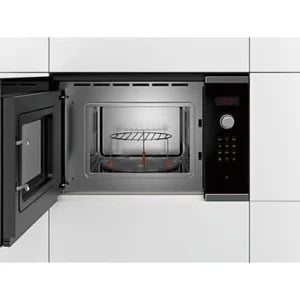 Microondas integrable – Bosch BEL523MS0, 800W, 20 L, Grill, Acero inoxidable