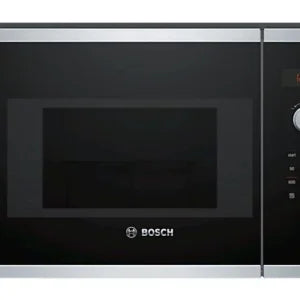 Microondas integrable – Bosch BEL523MS0, 800W, 20 L, Grill, Acero inoxidable