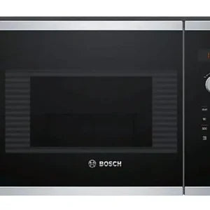 Microondas integrable – Bosch BEL523MS0, 800W, 20 L, Grill, Acero inoxidable