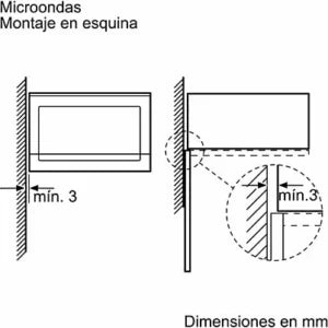 Microondas integrable – Balay 3CG5172B2, Grill, 800W, 20 L, 5 potencias, Control deslizante, Aquálisis, Blanco