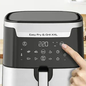 Freidora de aire – Moulinex Easy Fry & Grill XXL EZ801D, 6.5 L, Con Separador,