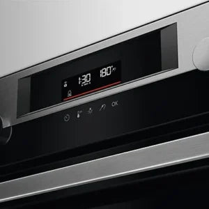 Horno a vapor – AEG BSE572360M, Multifunción, Pirolítico, 72 l, Sonda térmica, 60 cm, Inox