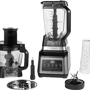 Procesador de alimentos – NINJA BN800EU, 1200 W, 1,8 l, Negro, Gris Piedra y Plateado