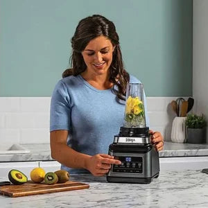 Procesador de alimentos – NINJA BN800EU, 1200 W, 1,8 l, Negro, Gris Piedra y Plateado