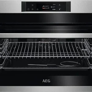 Horno multifunción – AEG Serie 8000 MealAssist KPE742280M, Integrable, Gratinar