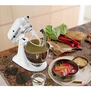 Robot amasador – KITCHEN-AID 5KSM175PSEBK, 300 W, 10 velocidades, hierro fundido