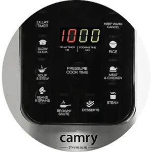 Olla de cocción lenta – CAMRY CR 6409, Olla Express Programable