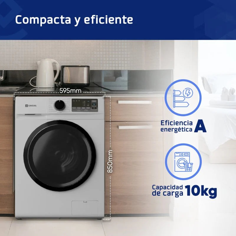 Lavadora Carga Frontal 10Kg  Origial Prowash Inverter