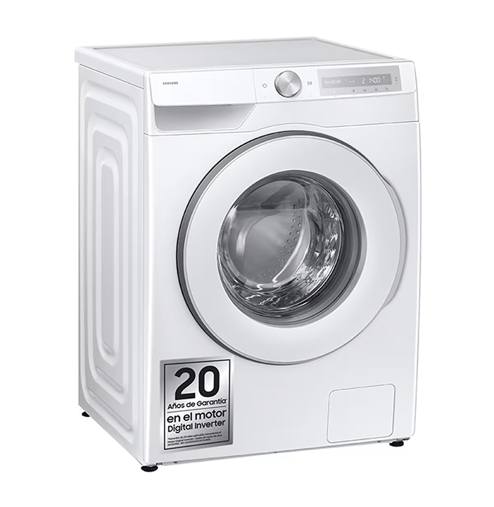 Lavadora Samsung 9kg con Autodosificación Clase A Blanca