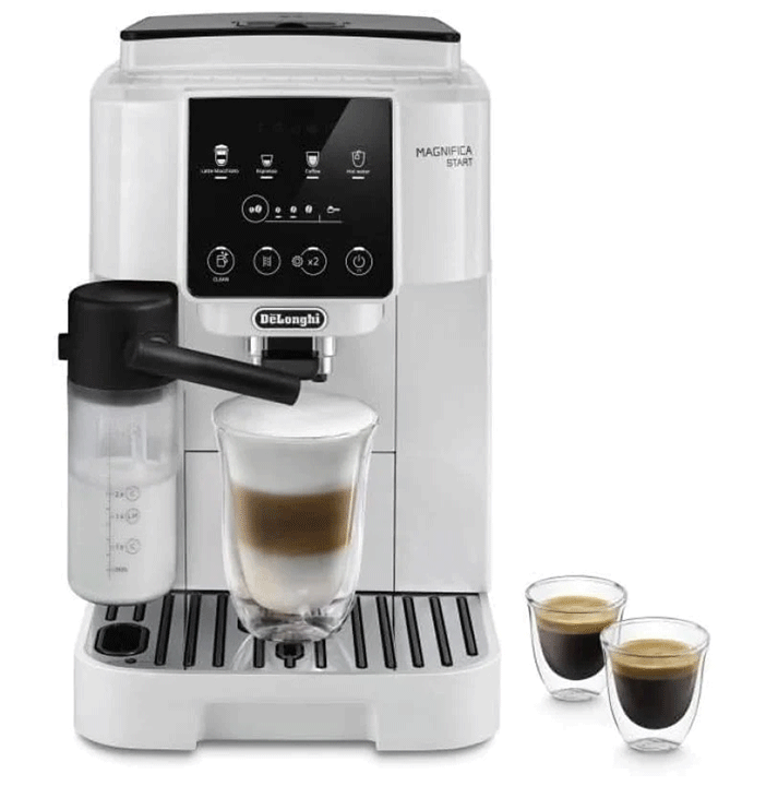 DeLonghi Magnifica Start ECAM220.61.W Cafetera Superautomática con Molinillo 15 Bares Blanca