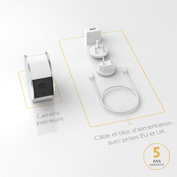 Juego de 2 cámaras de interior Somfy