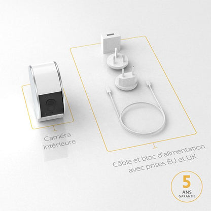 Juego de 2 cámaras de interior Somfy