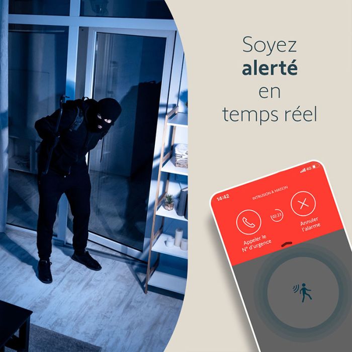 Juego de 2 cámaras de interior Somfy