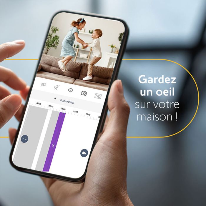Juego de 2 cámaras de interior Somfy