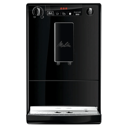 Melitta SOLO E950-222 Cafetera Superautomática Compacta con Molinillo Integrado 15 Bares Negra