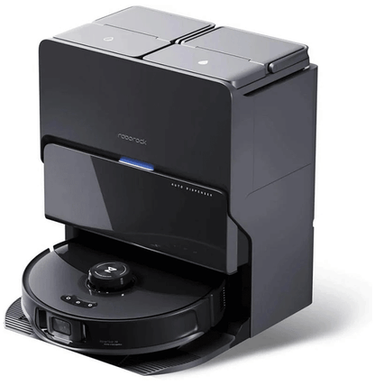 Roborock S8 MaxV Ultra Robot Aspirador y Friegasuelos con Base de Vaciado Automático Negro