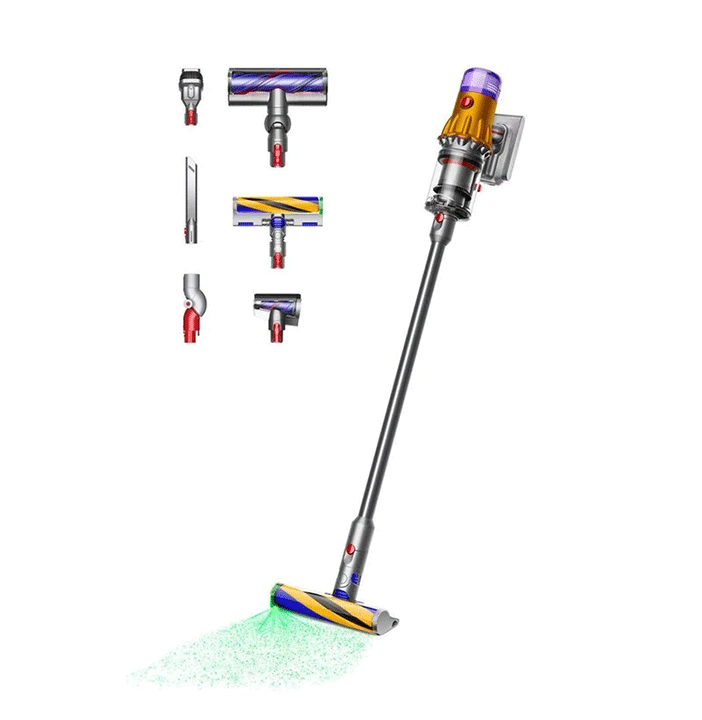 Dyson V12 Detect Slim Absolute Aspiradora Escoba/Mano sin Cable 150AW