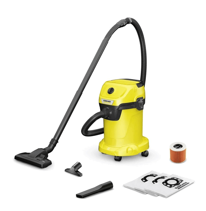 Karcher WD 3 Home Aspiradora Sólidos/Líquidos 1000W