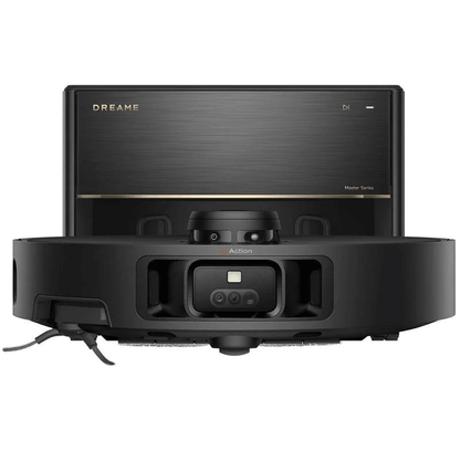 Dreame X40 Master Robot Aspirador y Friegasuelos con Estación Base de Autovaciado Ultracompacta